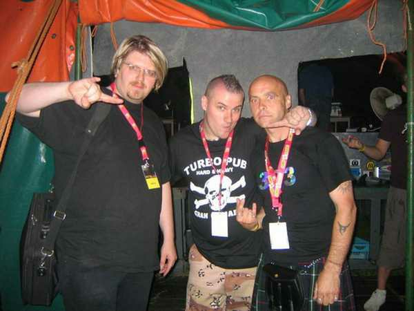 Crowd dancing at an Egebamyasi live show