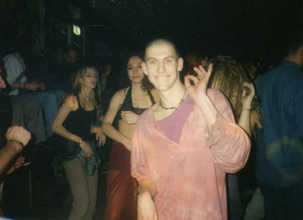 Crowd dancing at an Egebamyasi live show