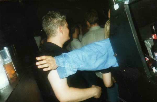 Crowd dancing at an Egebamyasi live show