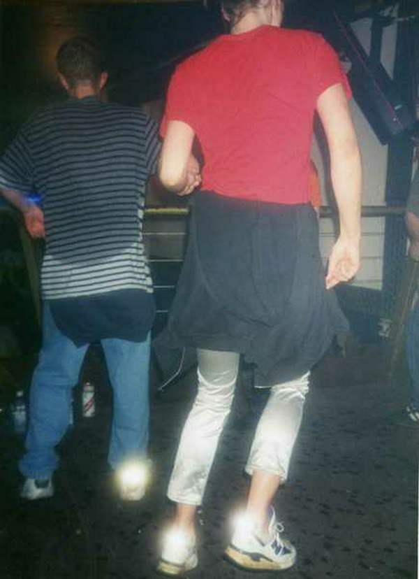 Crowd dancing at an Egebamyasi live show