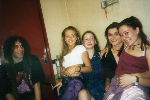 Crowd dancing at an Egebamyasi live show