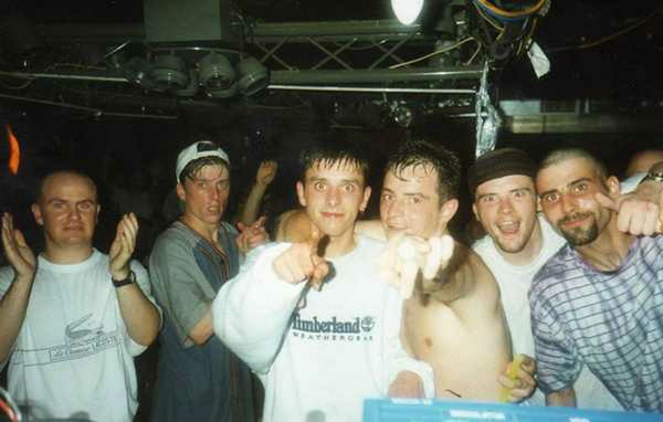 Crowd dancing at an Egebamyasi live show